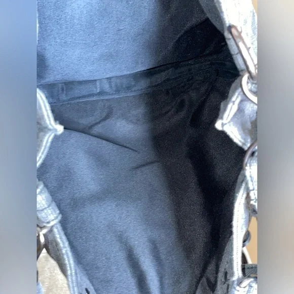 ROCK REVIVAL Gray Canvas Messenger Bag, Crossbody, Shoulder Tote13x16 - Picture 6 of 8